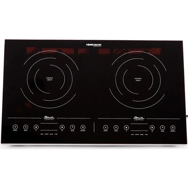 Bếp từ đôi Nhập khẩu Rommelsbacher CT3410 3400W - Hàng Chính Hãng