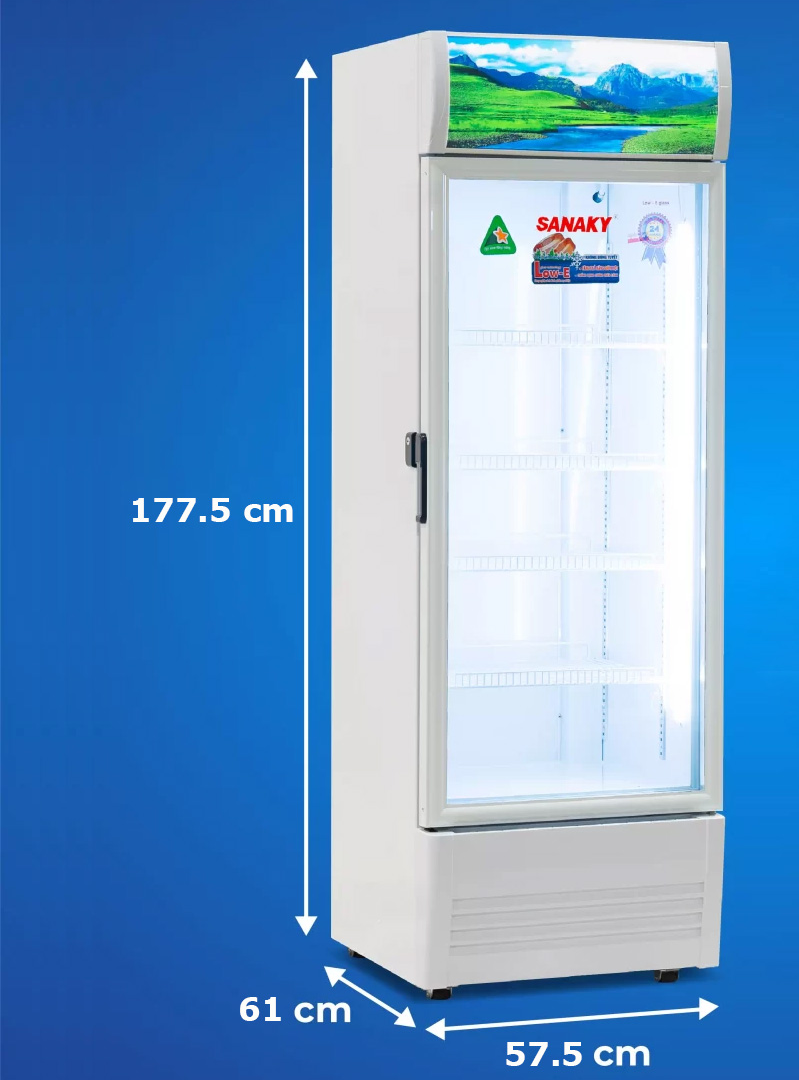 Tủ mát Sanaky VH-3089K 300 lít - Hàng chính hãng