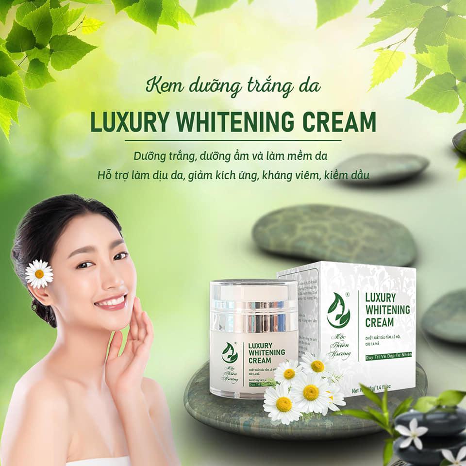 Kem Dưỡng Ẩm Trắng Da Luxury Whitening Cream 40g Giúp Phục Hồi Và Tái Tạo Da Nhanh Chóng