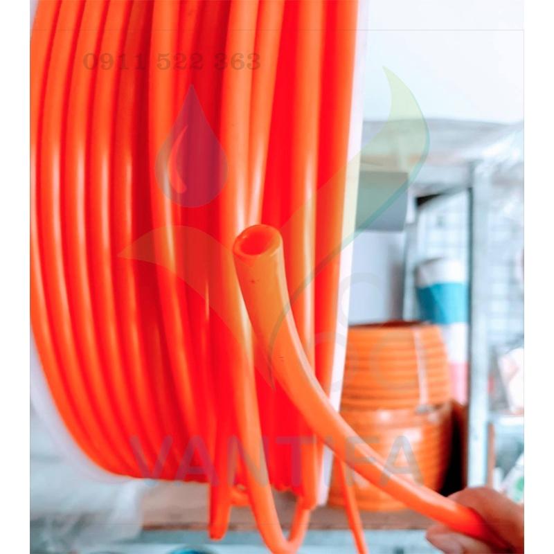 DÂY HƠI KHÍ NÉN PE SIÊU BỀN, ĐỦ SIZE MÀU CAM