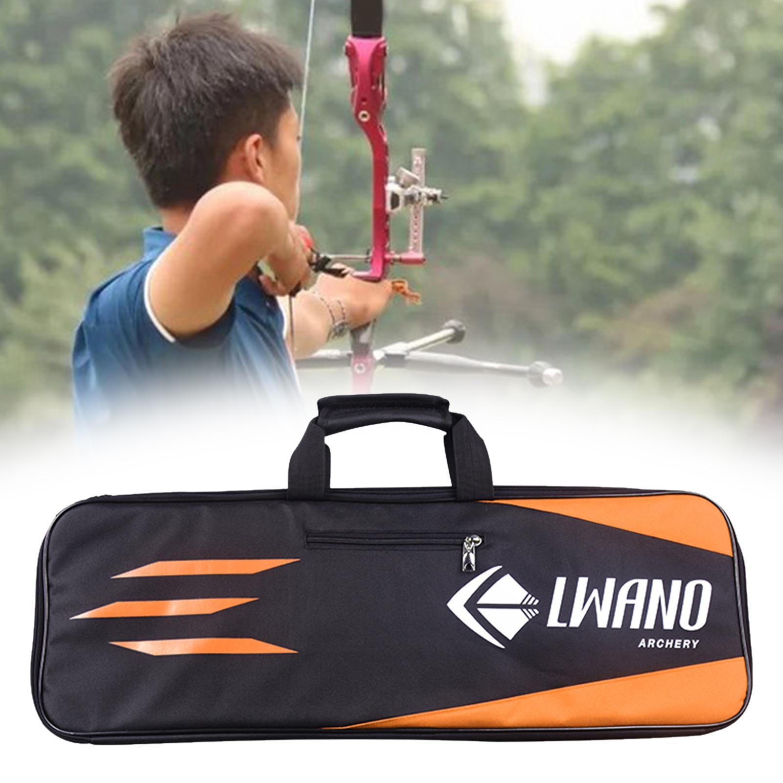 Recurve Bow Case Longbow Takedown Bow Case for Orange