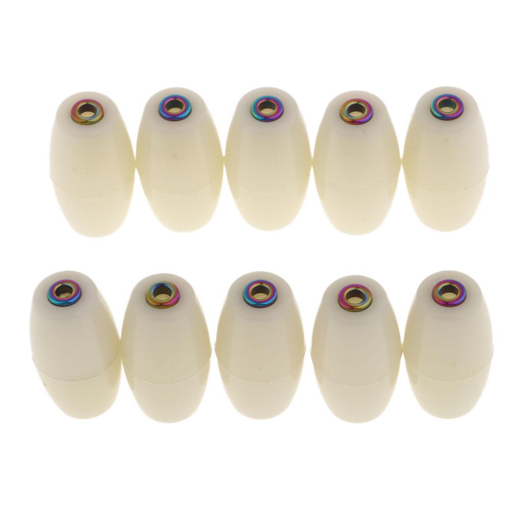 10pcs Plastic Luminous Fishing Float Bobbers Buoy
