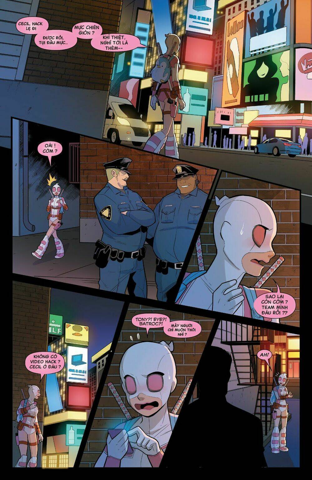 gwenpool siêu phàm chapter 8 18
