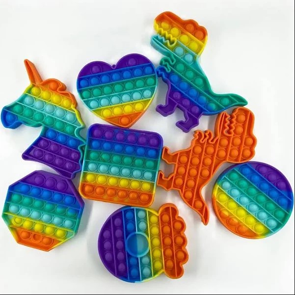 Pop-it Đồ Chơi Xả Stress Nhiều Màu Sắc Đôc Đáo 2021 pop it fidget toy giá rẻ