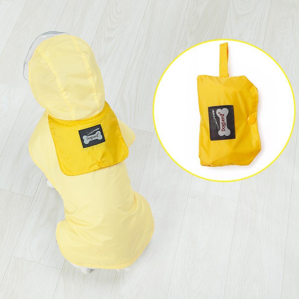 Dog Pet Waterproof Reflective Raincoat Keep pets