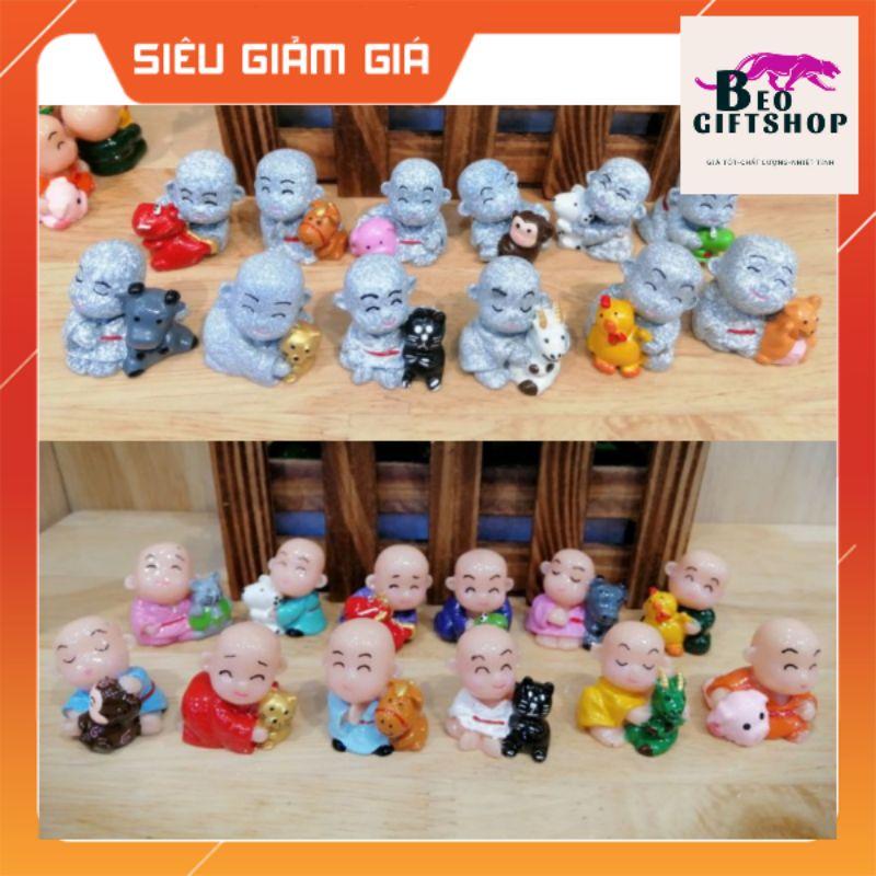 BỘ TƯỢNG CHÚ TIỂU 12 CON GIÁP MINI CAO 3 CM