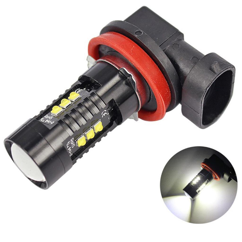 Auto 12 LED Fog Headlight Bulb Hi/Lo Beam Lamp H8/H11 6000k