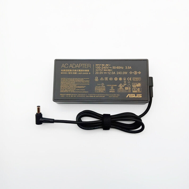 Sạc dành cho Laptop ASUS ROG Zephyrus GX502LXS-XS79 240W 20V AC Adapter 6.0mm
