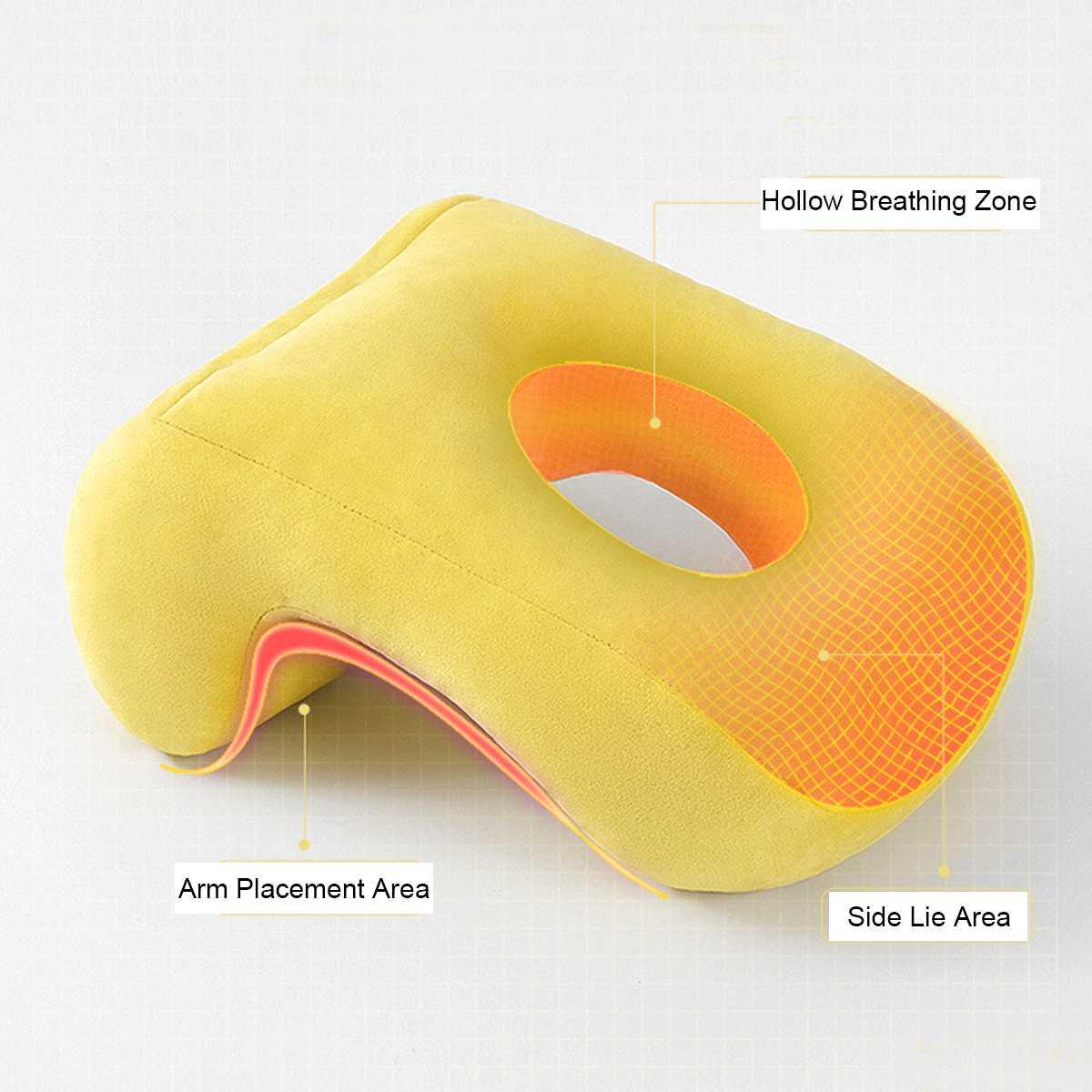 Memory Foam Nap Pillow For Travel Headrest Neck Support Cushions Office Rest Lunch Break Pillow Orthopedic Student Desk Sleeping