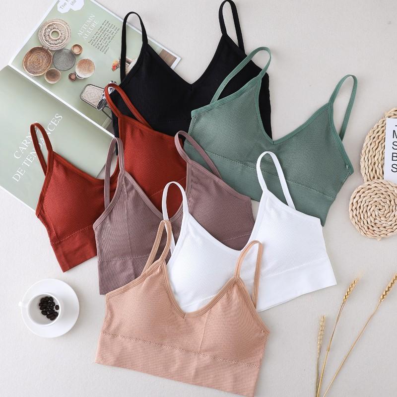 Áo Bra Len Tăm Khoét Lưng Dáng U Xuất Nhật BR27
