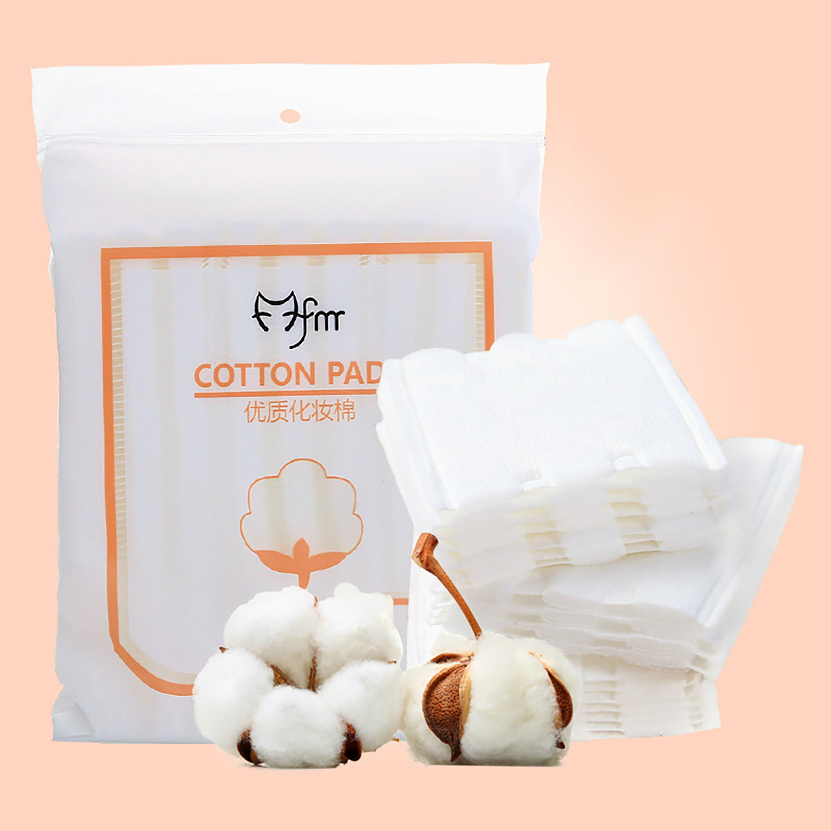 Bông tẩy trang 3 lớp Cotton Pads Túi 222 miếng