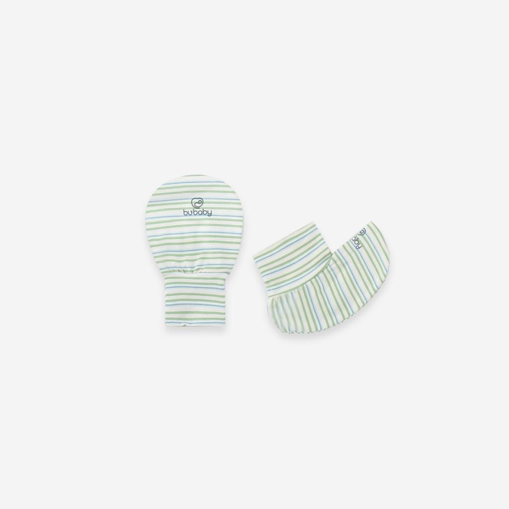 Set bao tay chân vải sợi tre BU Baby