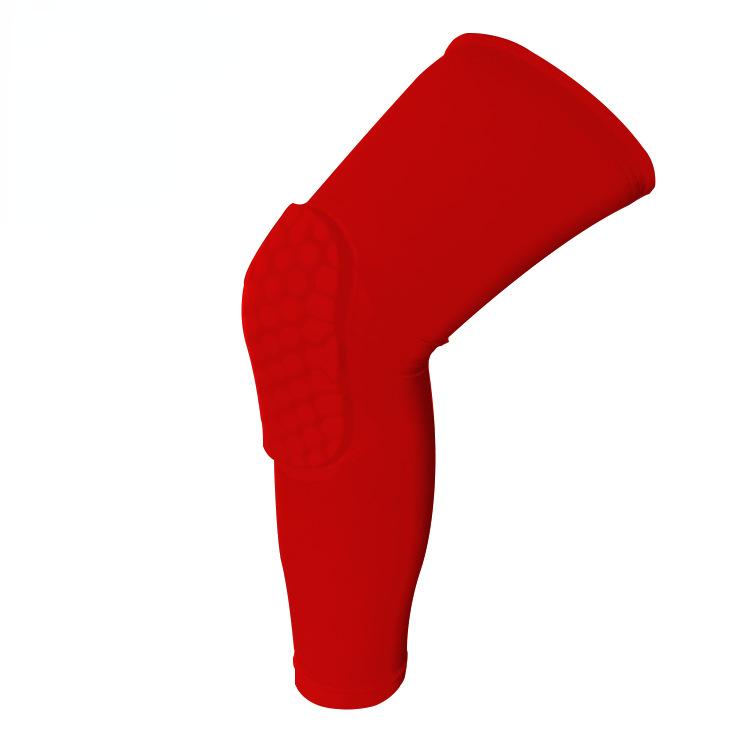 1 Bóng Rổ Miếng Lót Đầu Gối Tay Tổ Ong Nẹp Thun Kneepad Bảo Vệ Xương Bánh Chè Xốp Hỗ Trợ Hỗ Trợ Bóng Chuyền Color: White Size: L