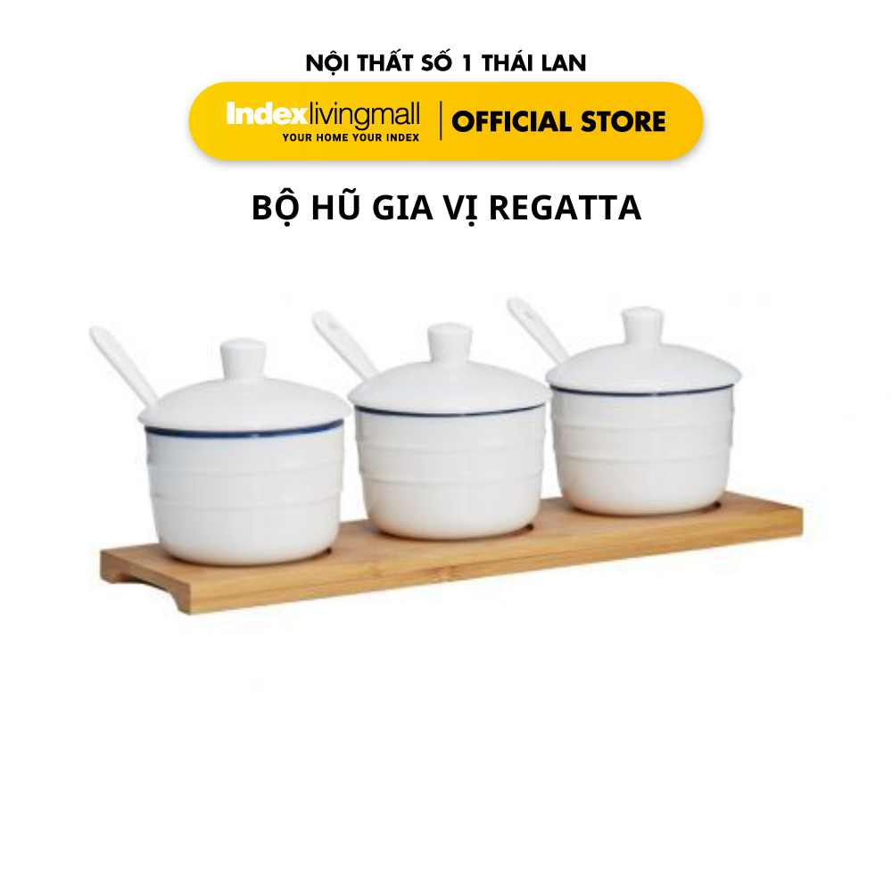 Bộ hũ gia vị REGATTA | Index Living Mall