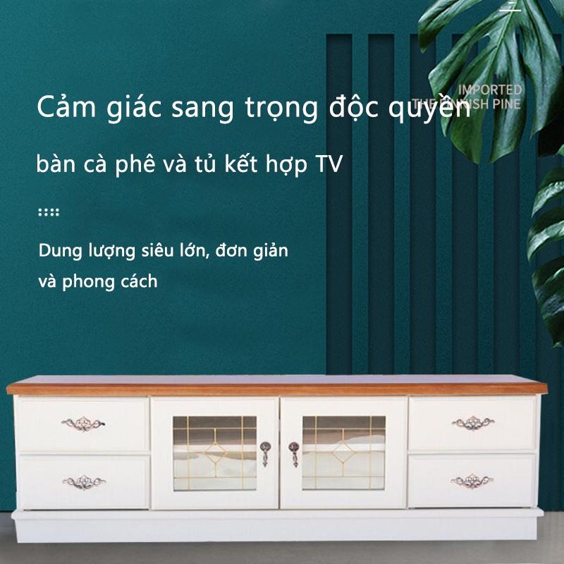 Kệ TV tủ tivi tủ TV gỗ cỡ nhỏ vừa hiện đại đơn giản trẻ trung Bắc Âu nội thất phòng khách tủ kệ giá đựng đồ