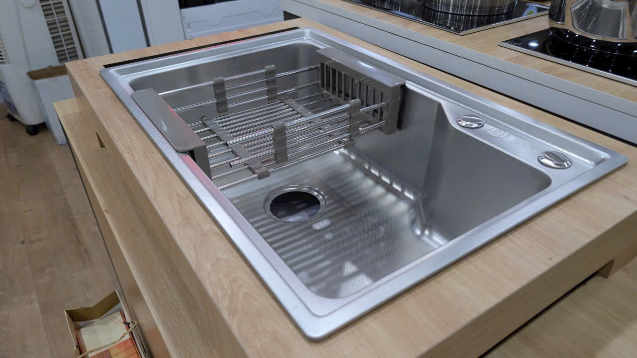 Chậu Rửa Inox Kaff KF-PSM6845 - Hàng Chính Hãng