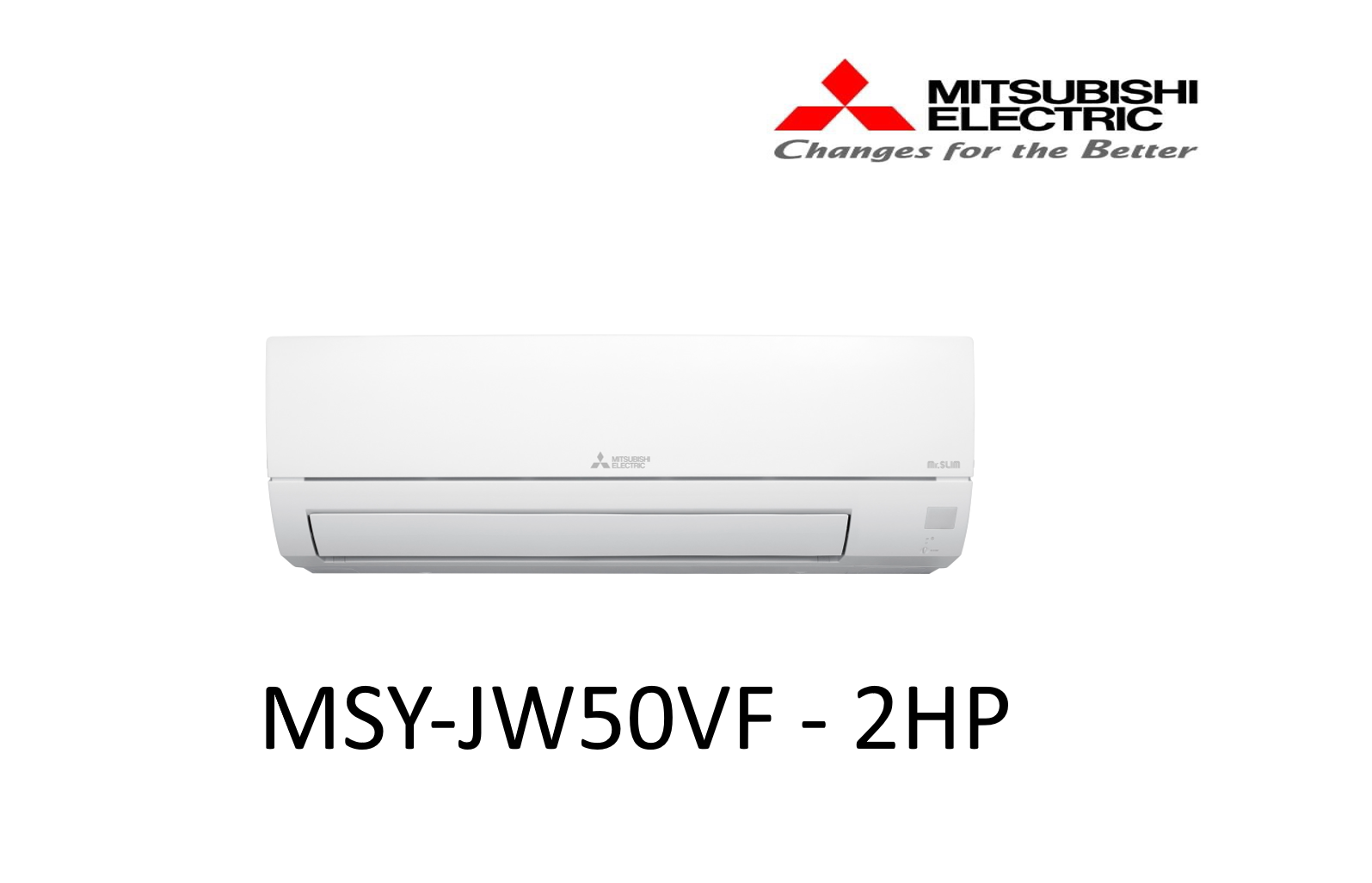 ĐIỀU HÒA KHÔNG KHÍ (MÁY LẠNH) MITSUBISHI ELECTRIC MSY-JW50VF - 2 HP(NGỰA) (18,000 BTU/H) - INVERTER - HÀNG CHÍNH HÃNG