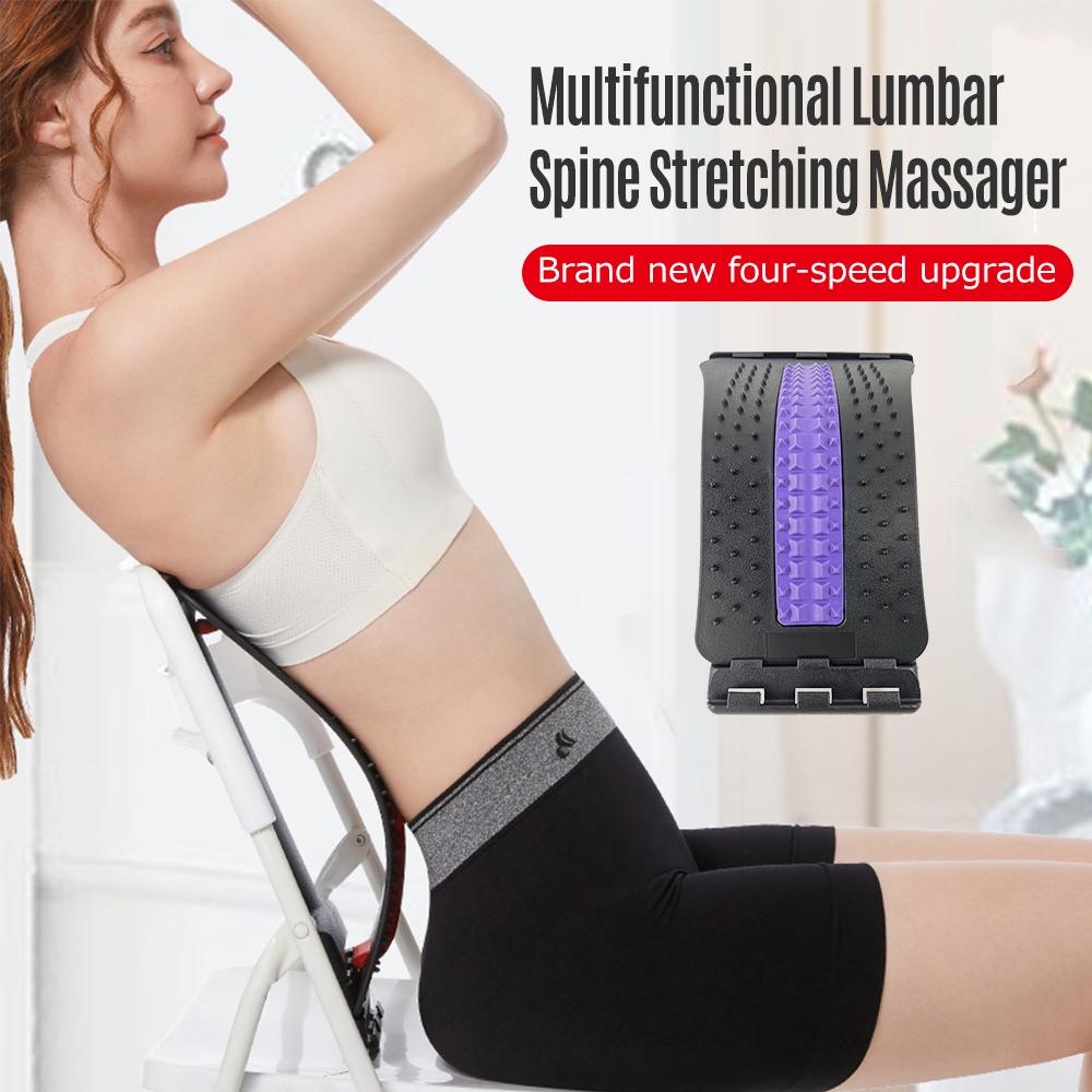 Máy Massage Lưng 4 Chế Độ Kéo Dãn Cơ Lưng Điều Chỉnh Cột Sống Giúp Giảm Đau Lưng Dưới