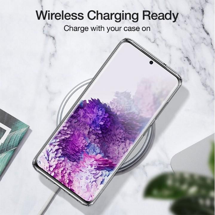 Ốp lưng dẻo silicon trong suốt dành cho samsung S20