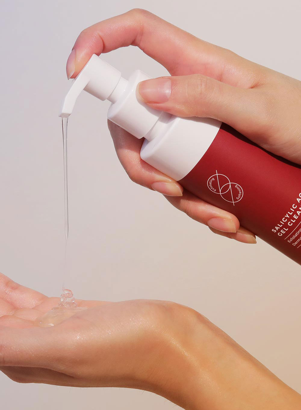 Gel rửa mặt cho da nhạy cảm, da mụn SNP LAB+ SALICYLIC ACID GEL CLEANSER 150ml