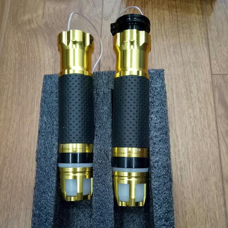 Bao Tay Lái Cho Xe Máy Mẫu Gùi Xoay Có Đèn Led
