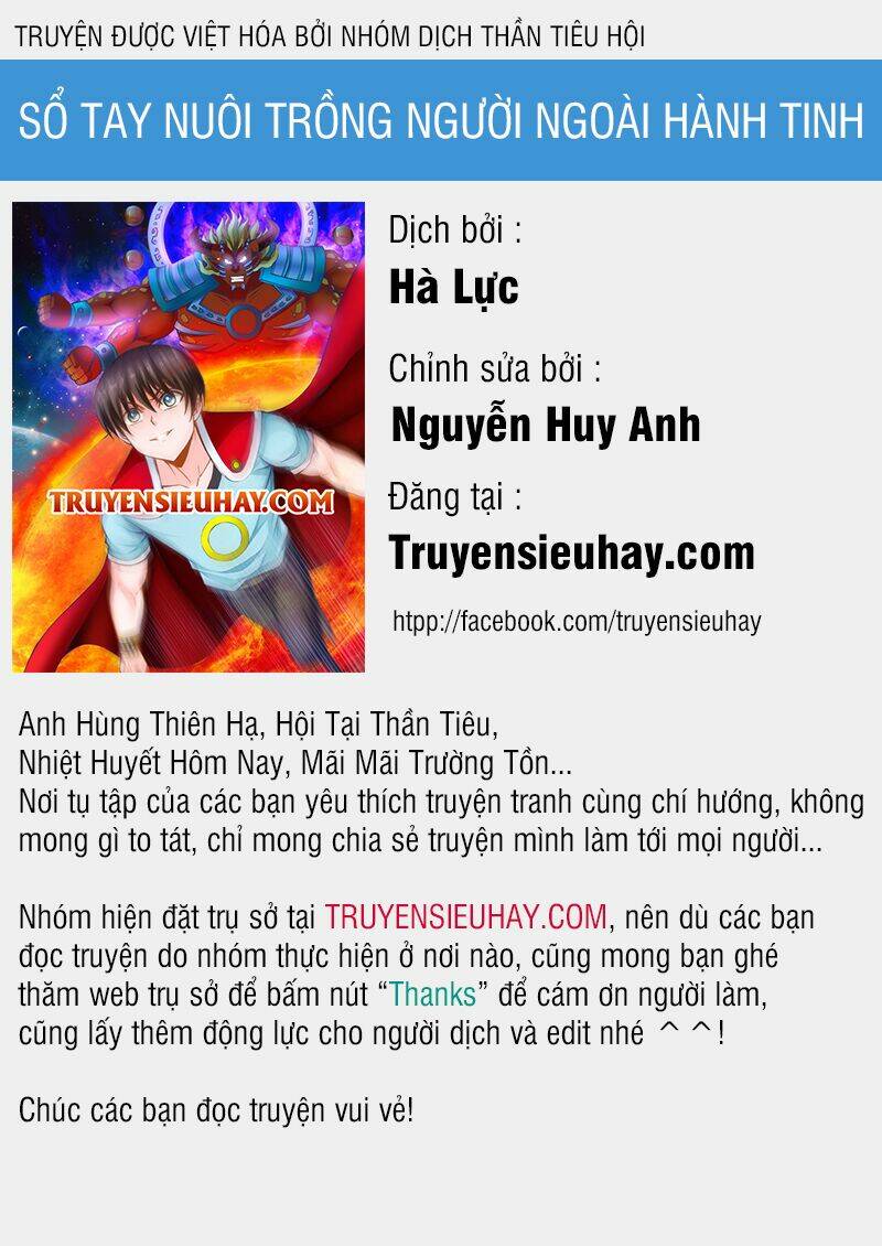 sổ tay nuôi trồng người ngoài hành tinh chapter 39 1