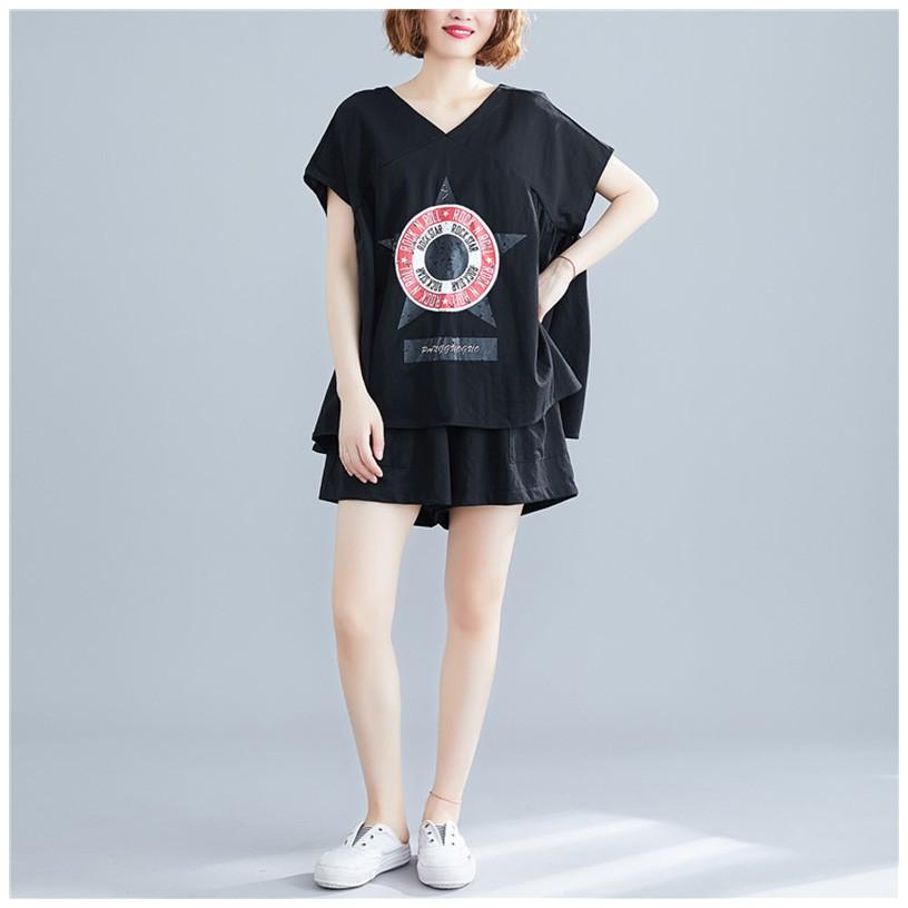 bộ nữ ngắn tay - chất liệu COTTON siêu co dãn, siêu cá tính (N1)