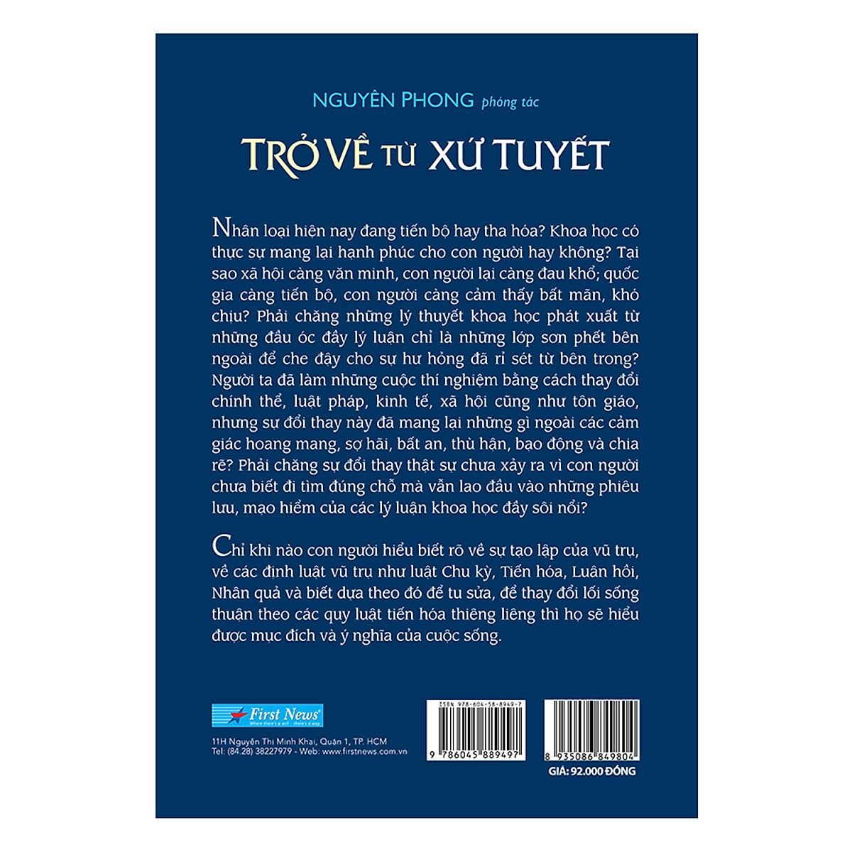 Sách - Trở về từ xứ tuyết