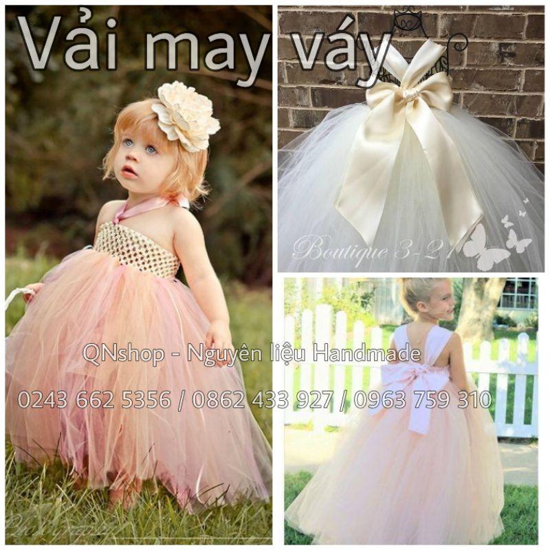 2 mét x 1m7 vải voan mềm đẹp may váy tutu, trang trí tiệc sinh nhật....