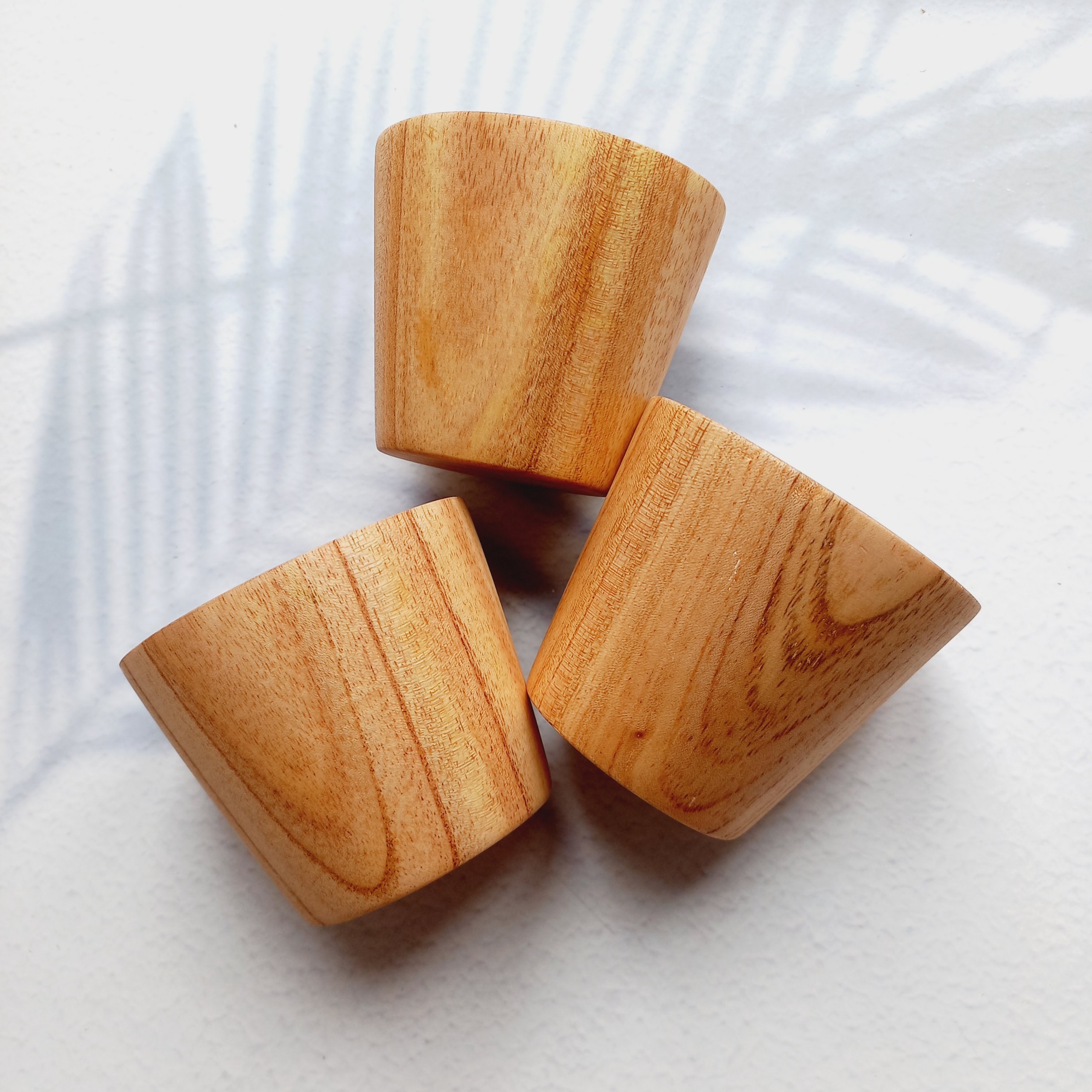 Cốc/Ly Gỗ Xoan Thân Trụ Xinh Xắn 7x8cm Uống Nước, Trà, Cà Phê, Cốc Gỗ Decor Trang Trí Chụp Ảnh Của Vitrapro