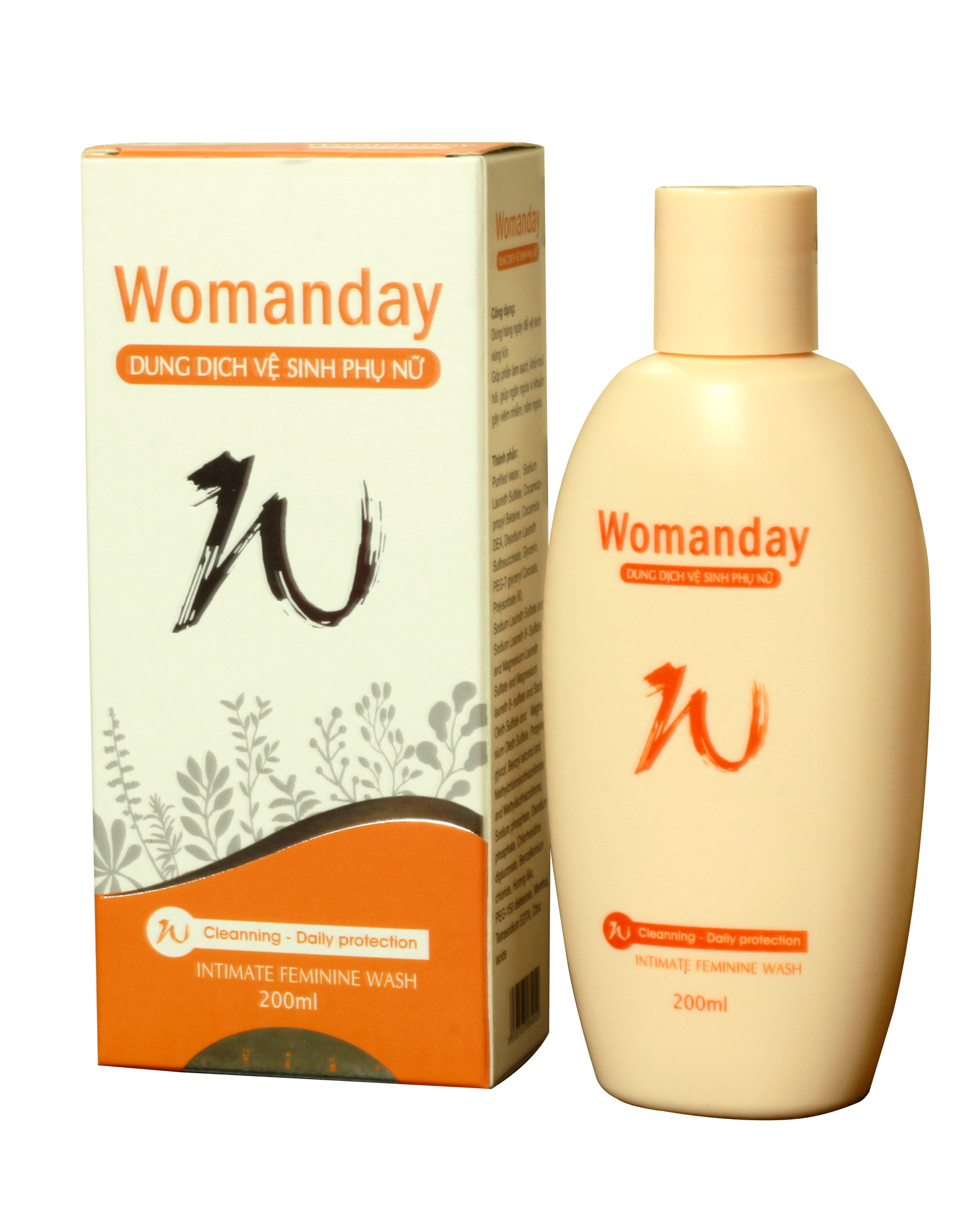 Dung dịch vệ sinh phụ nữ Womanday 200ml