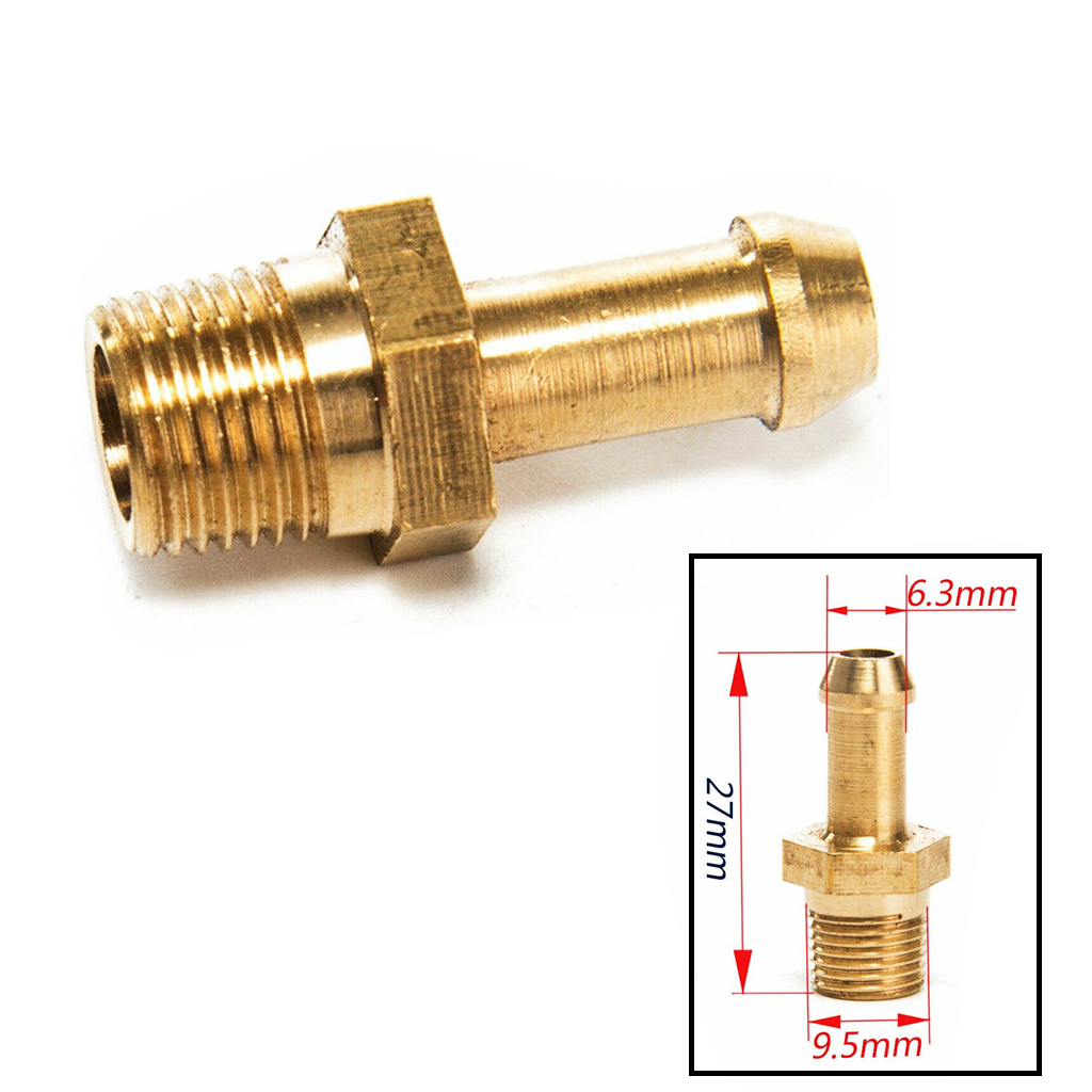 Charger Compressor Brass Hose Fitting for 1/8"