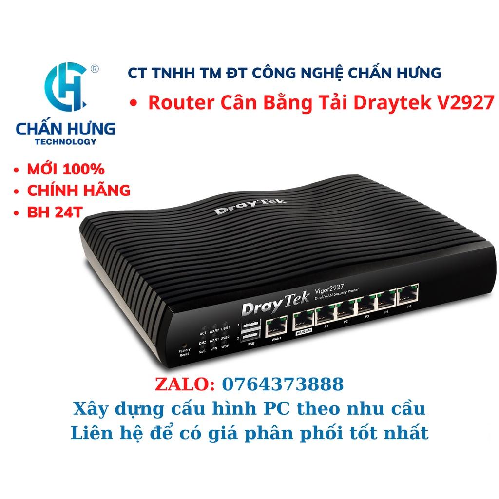 Thiết Bị Router Cân Bằng Tải Draytek V2927 (150 User)