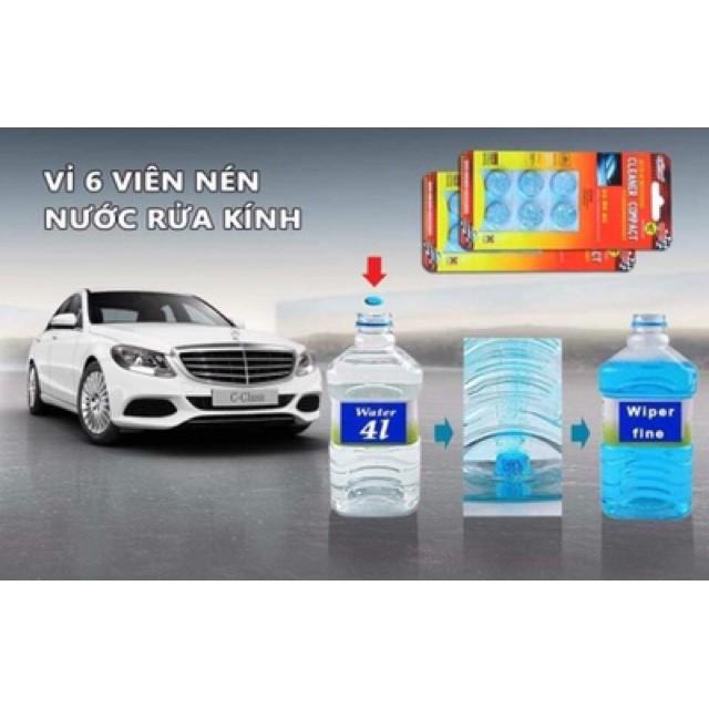 Viên sủi rửa kính ( dạng vỉ 6 viên nén)