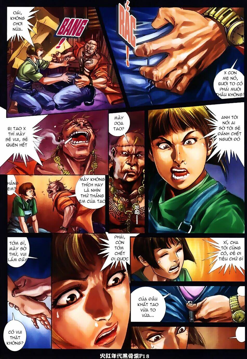 hỏa hồng niên đại hắc cốt đường chapter 12 2