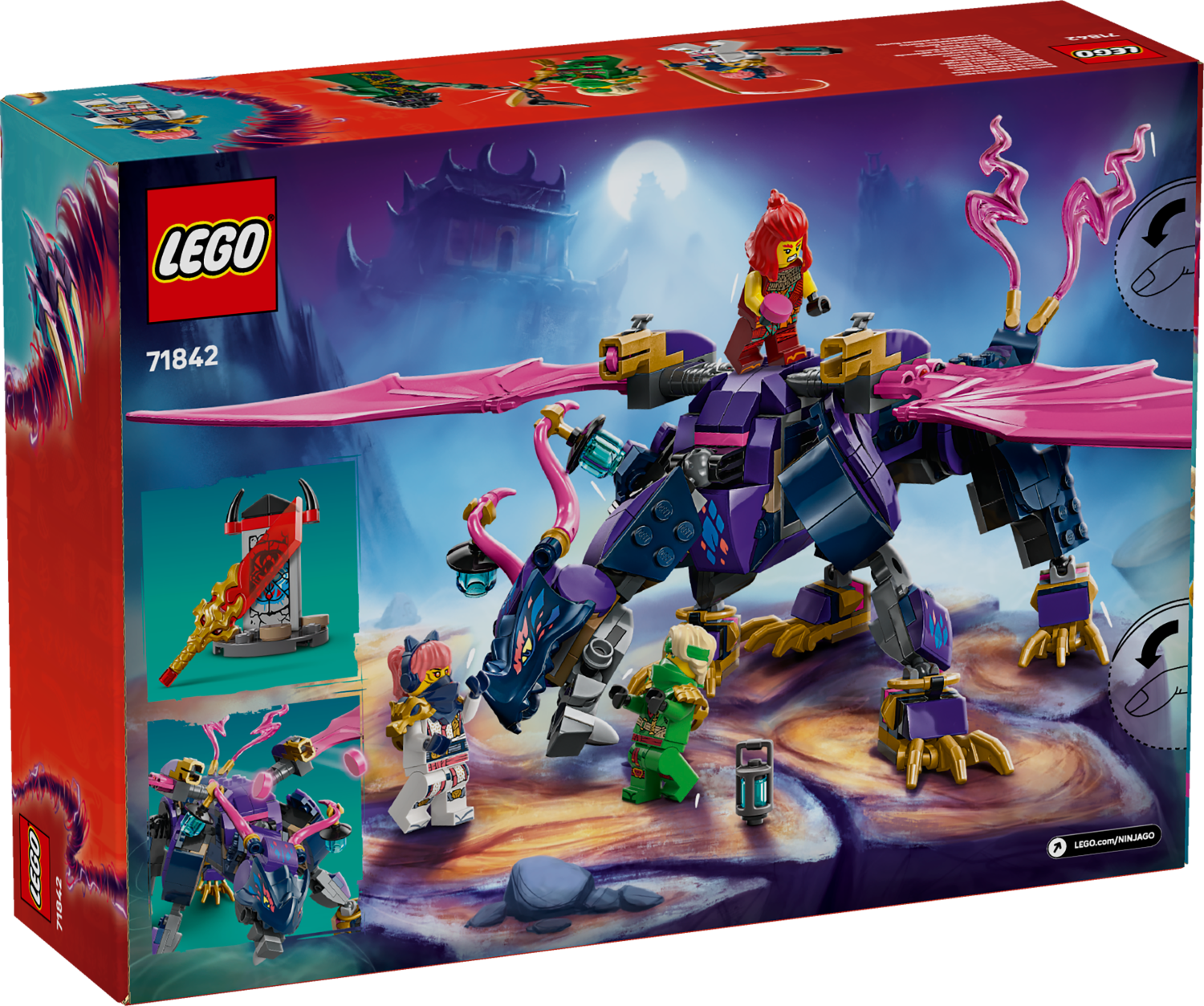 Đồ Chơi Lắp Ráp Rồng Bậc Thầy Rontu - Lego Ninjago 71842 (381 Mảnh Ghép)