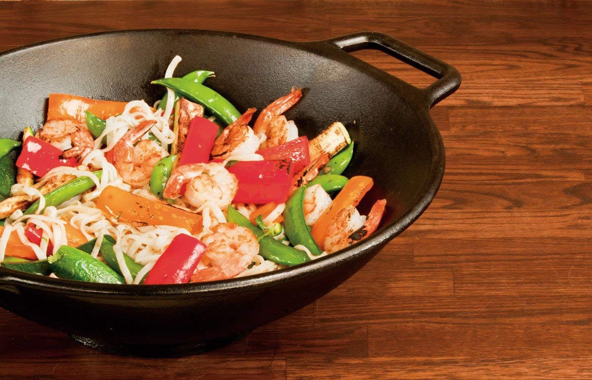 Chảo gang Wok Lodge P14W3 - 35.56cm