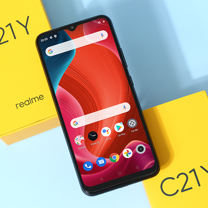 Điện Thoại Realme C21Y 4GB - Hàng Chính Hãng