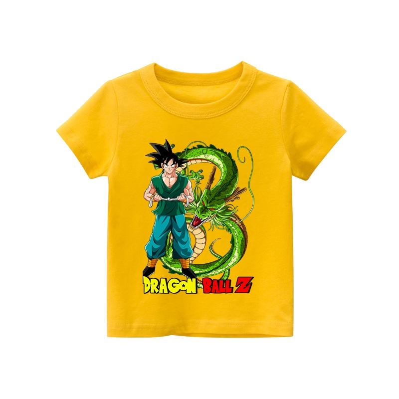 Áo thun trẻ em SONGOKU , 8 màu áo, đầy đủ size có big size, MÀU KHÁC NHẮN TIN SHOP