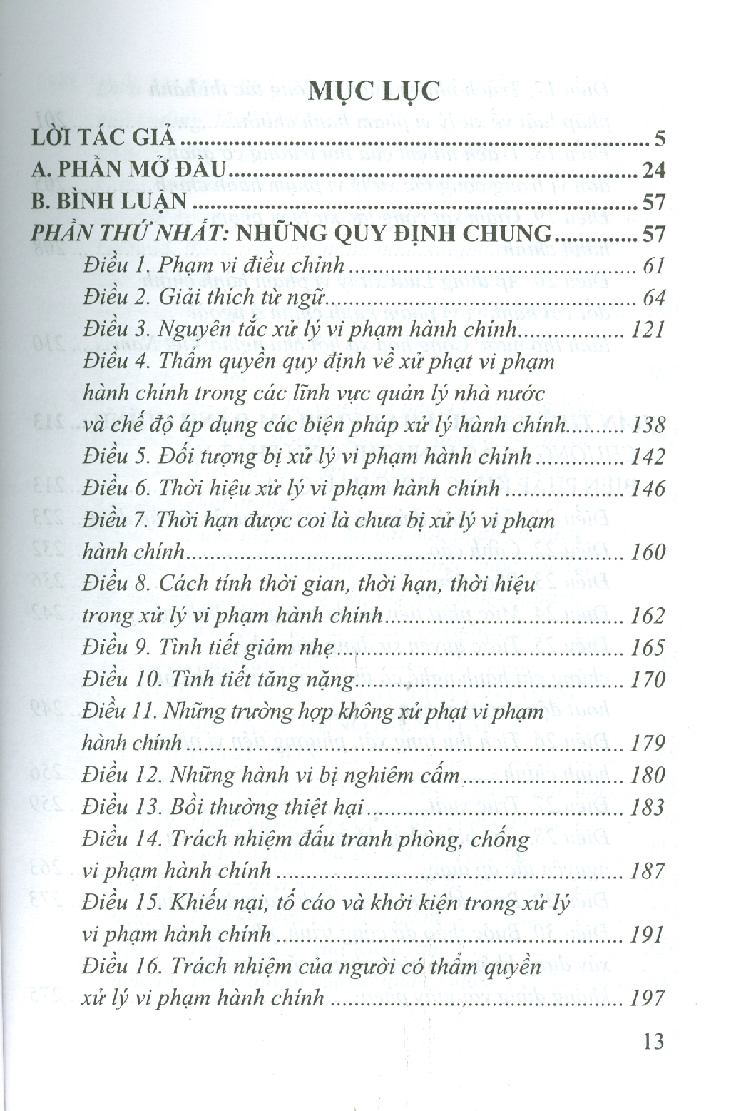 BÌNH LUẬN KHOA HỌC LUẬT XỬ LÝ VI PHẠM HÀNH HÍNH NĂM 2012