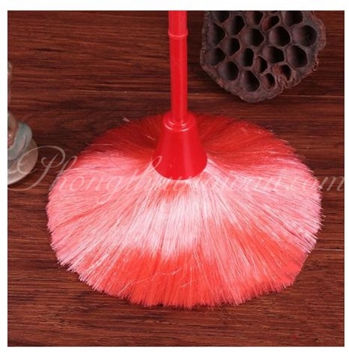 Chổi mini xòe 28cm quét dọn bàn thờ,tượng phật...