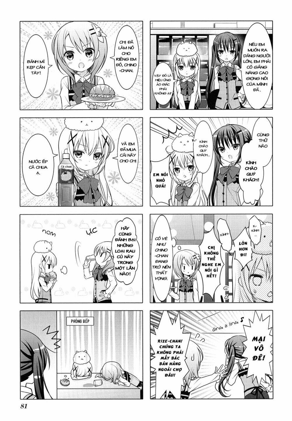 gochuumon wa usagi desuka? [4-koma] chapter 9 8