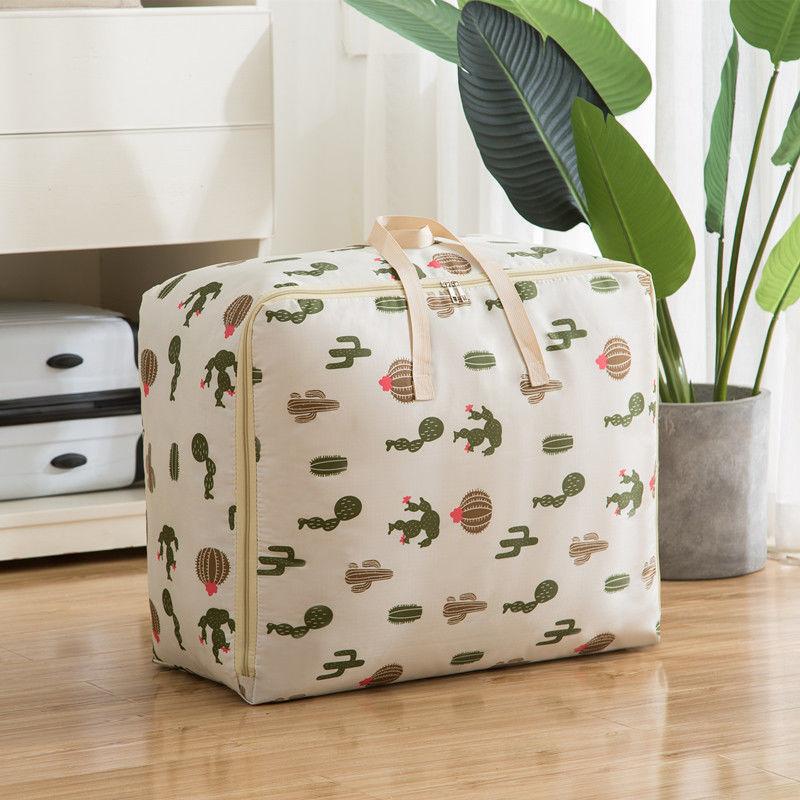 Mới Vải Oxford Túi Lưu Trữ Lớn Chống Thấm Nước Di Động Quần Áo Người Tổ Chức Gấp Tủ Quần Áo Người Tổ Chức Quần Áo Túi Bảo Quản