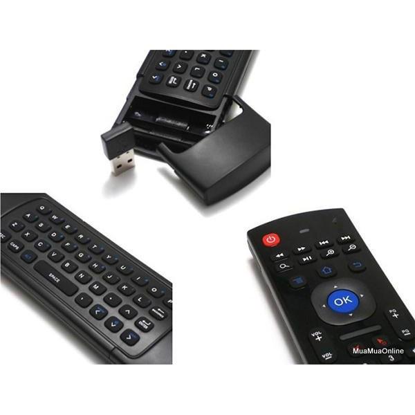 Chuột Bay Kiêm Bàn Phím Không Dây Và Remote Thông Minh Air Mouse Km800 Cao Cấp
