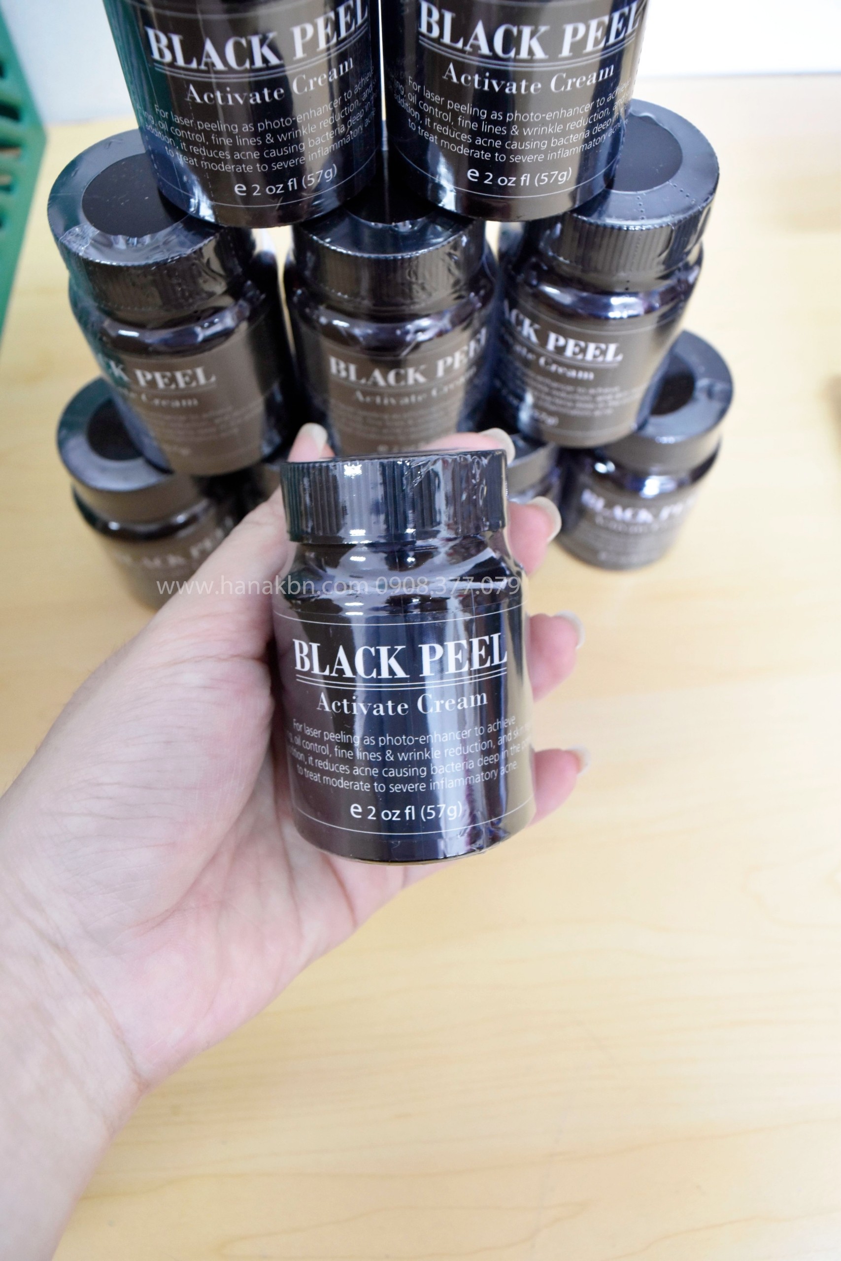 Than Hoạt Tính Cacbon - Than Laser Carbon Black Peel Hàn Quốc 57g - Trẻ Hóa, Mờ Nám, Tàn Nhan, Sáng Da