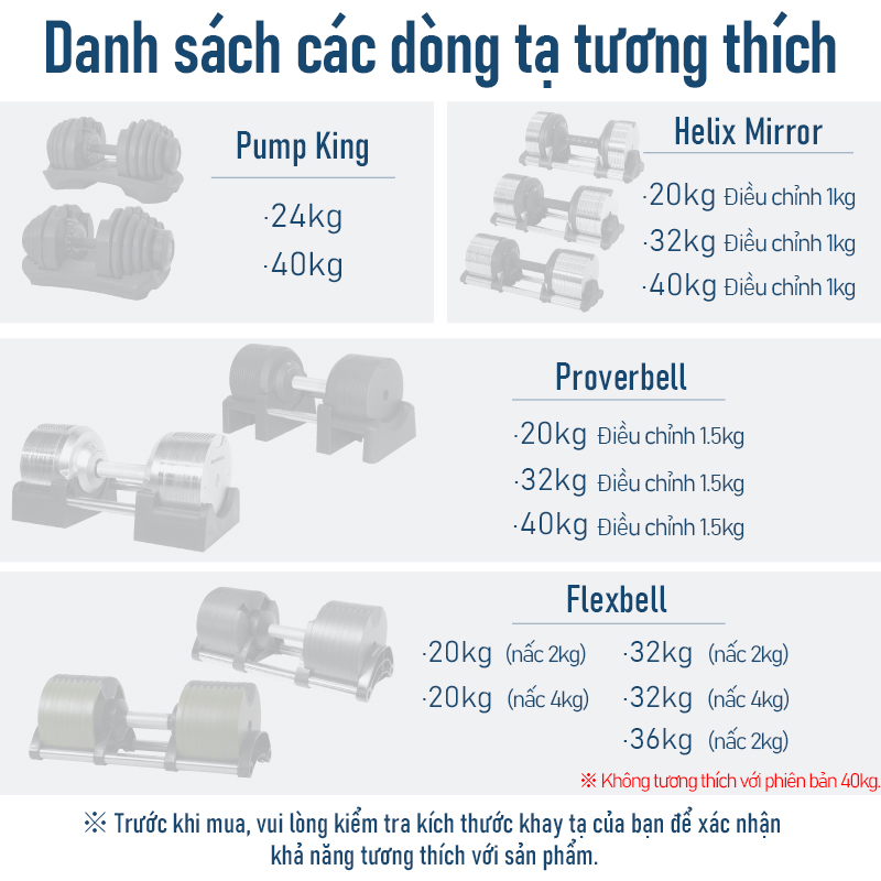 Giá Để Tạ Tay Lysin Đa Năng – Phù Hợp Nhiều Loại Tạ Điều Chỉnh, Bền Bỉ, Tiết Kiệm Không Gian