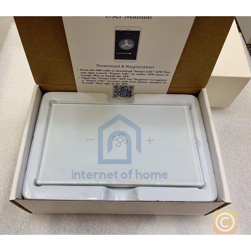 Công tắc cảm ứng thông minh Wifi Tuya điều khiển quạt trần
