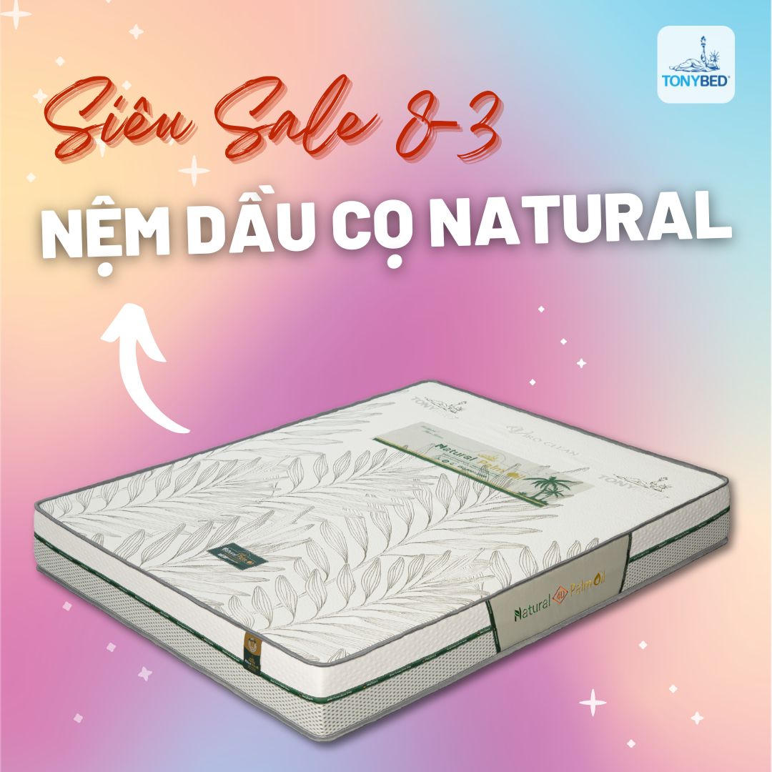 Nệm dầu cọ Natural