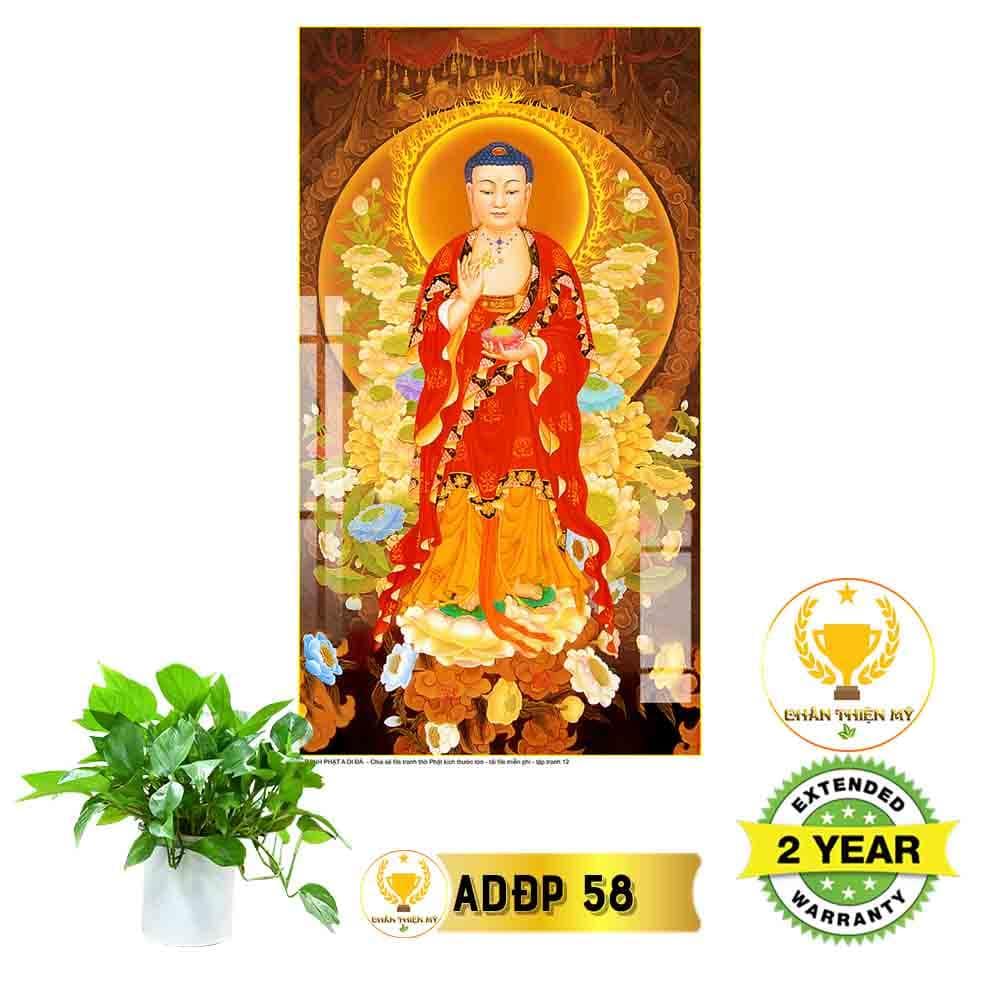 Tranh điện Phật A Di Đà_ADD6