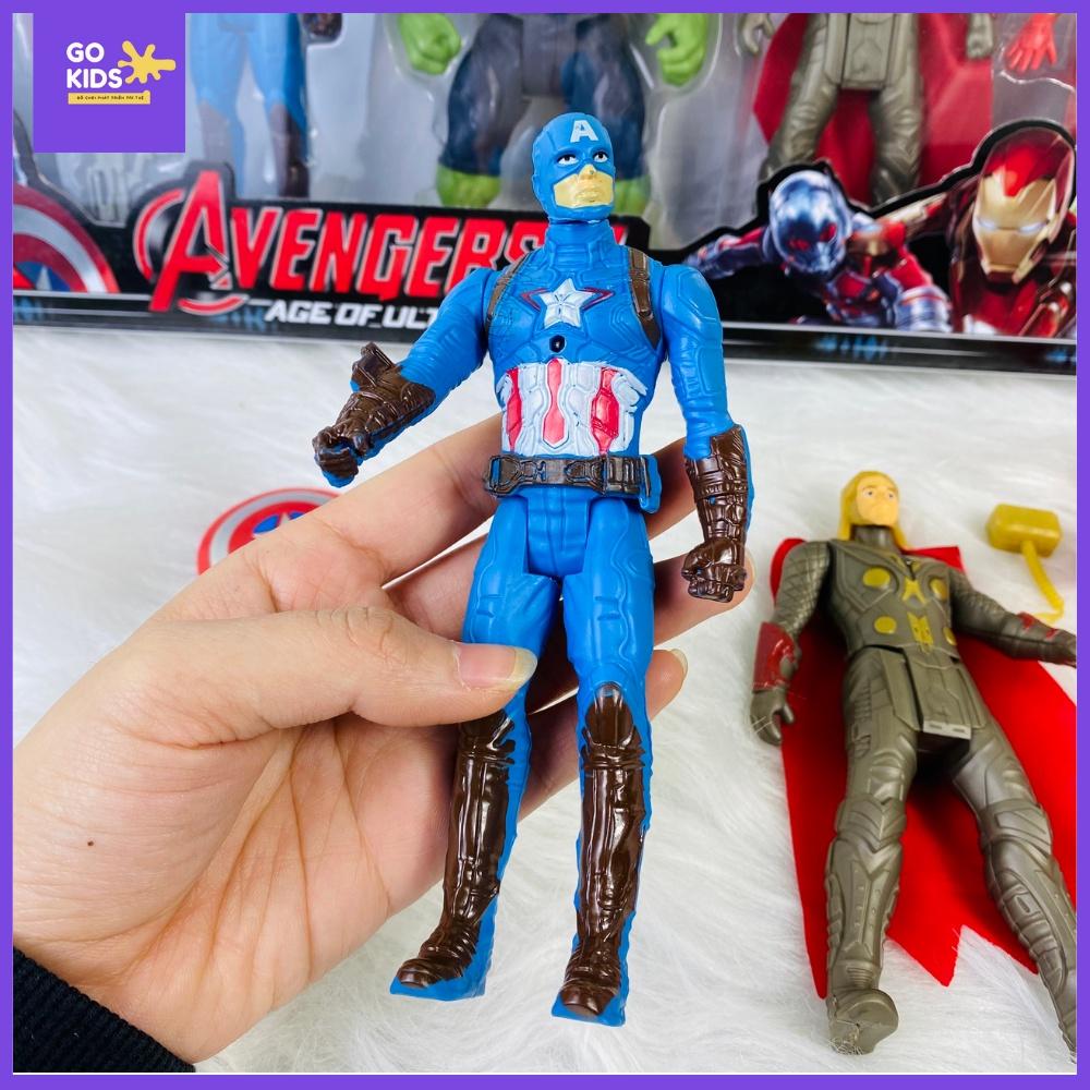 Set 1 Bộ 5 Mô Hình ROBOT Siêu Anh Hùng AVENGER 4 AGE OF ULTRON ROBOT AVENGERS